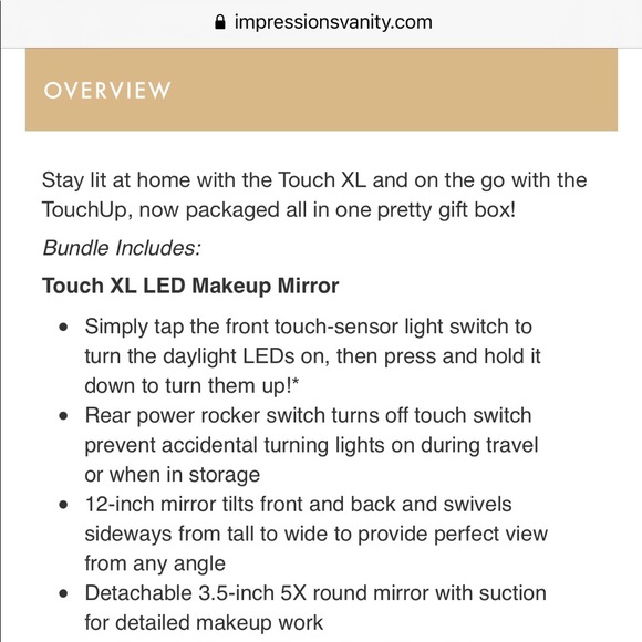 Impressions Touch: The Set - Rose Gold